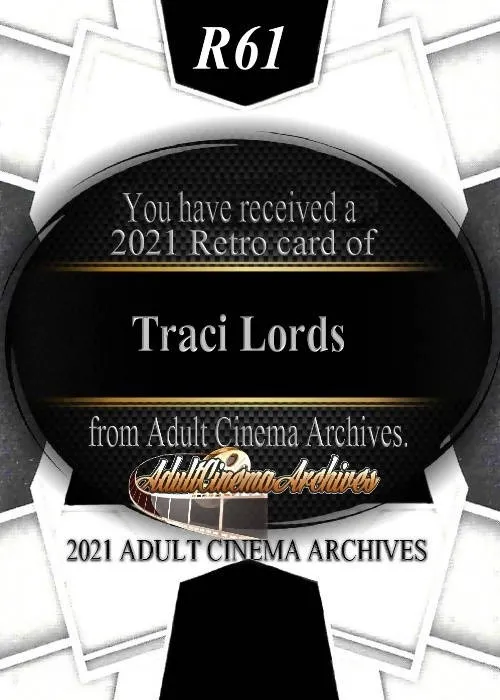 2021 Retro Traci Lords Nude Card