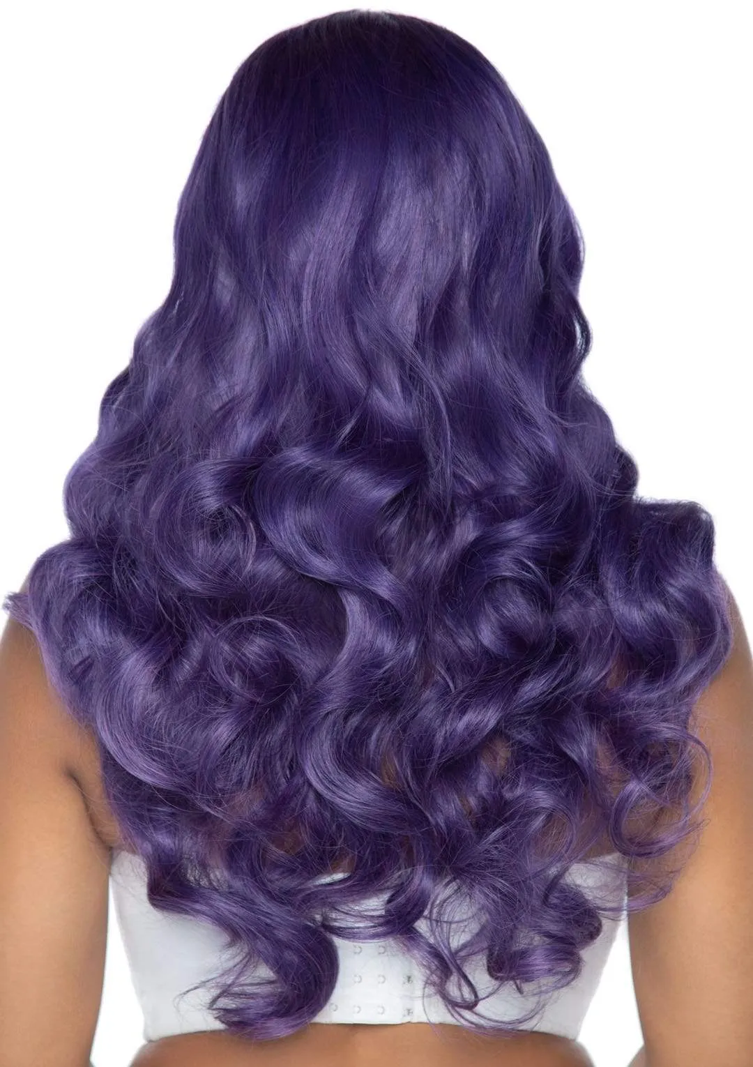 29" Mermaid Wavy Long Center Part Wig