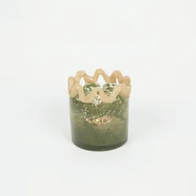 Alva Tealight Holder - Olive Green - Olsson and Jensen