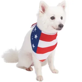 American Flag Dog Bandana