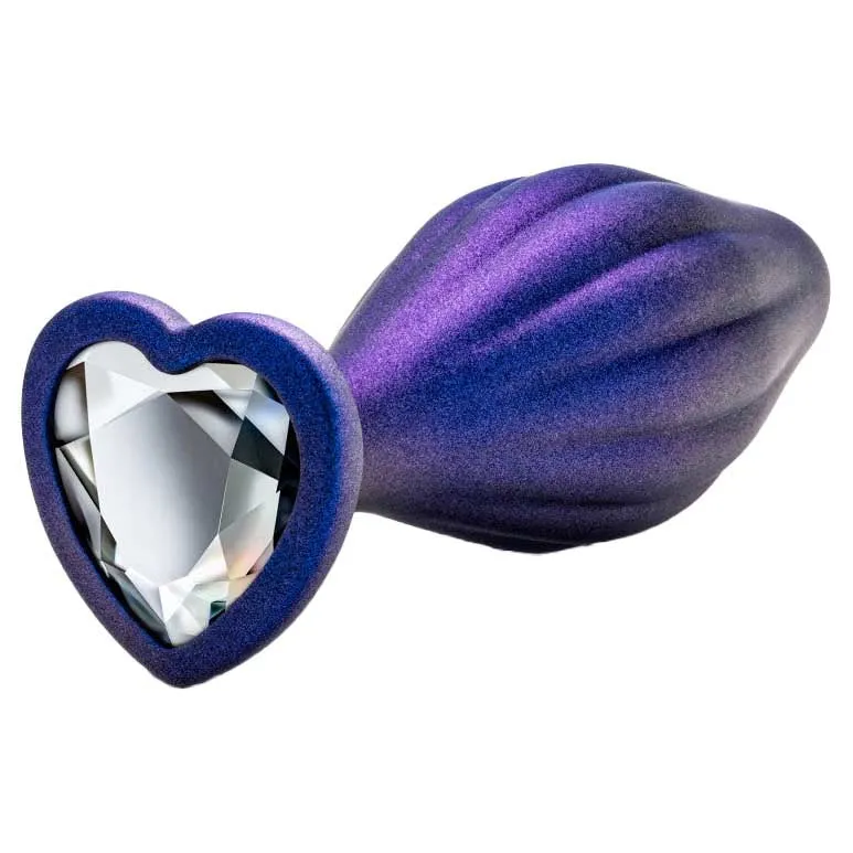 Anal Adventures Matrix Wavy Bling 4.5" Anal Plug