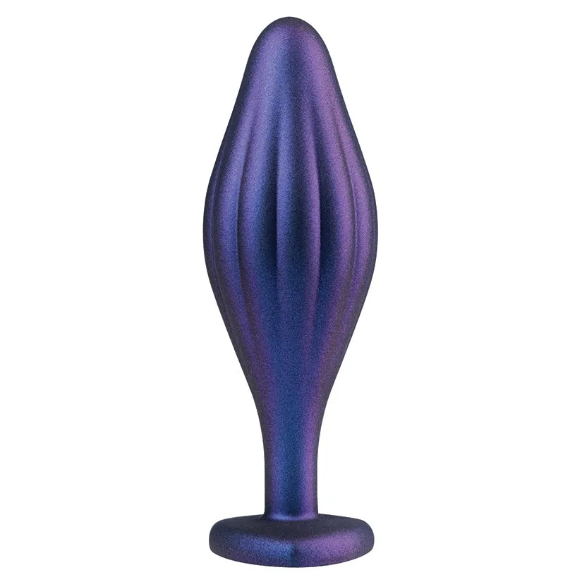 Anal Adventures Matrix Wavy Bling Plug-Sapphire