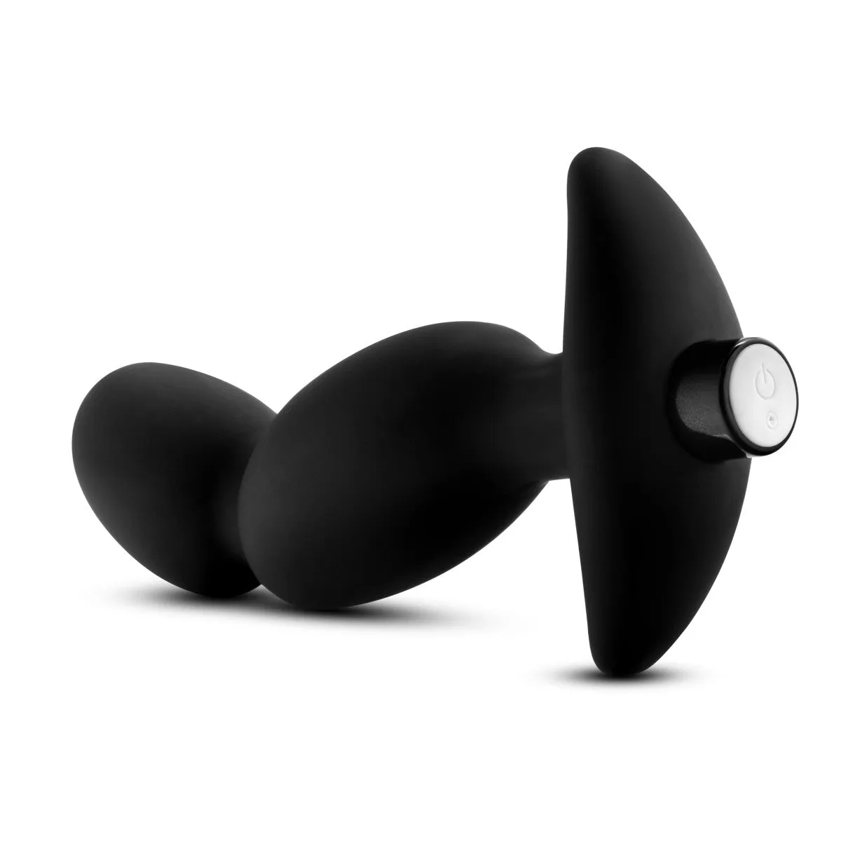 Anal Adventures Platinum By Blush® | Prostate Massager 04  Black 6.5-Inch Vibrating Rechargeable Anal Plug