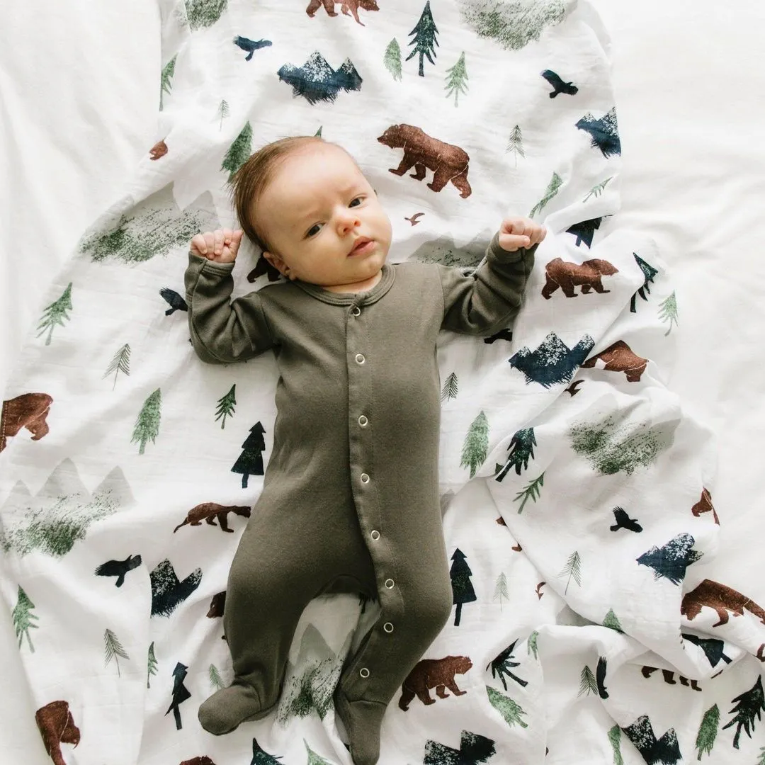 Bamboo Muslin Swaddle Blanket