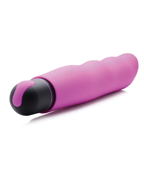 Bang! XL Bullet & Wavy Silicone Sleeve - Purple