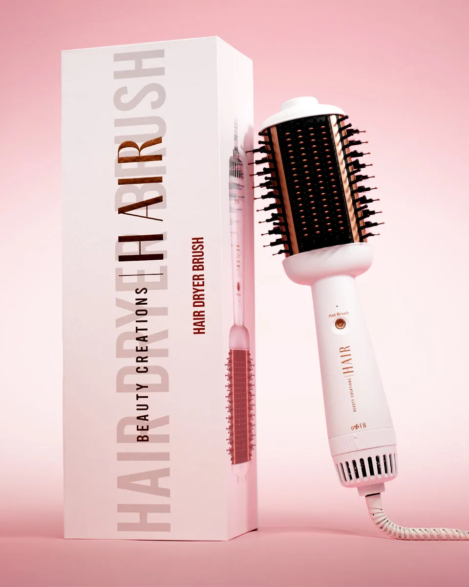 Beauty Creations Hair Hot Dryer Brush (Rose Gold)