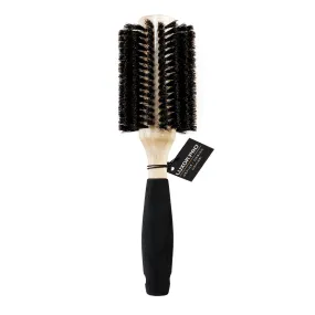 Boar Round Hair Brush Foam Grip Large