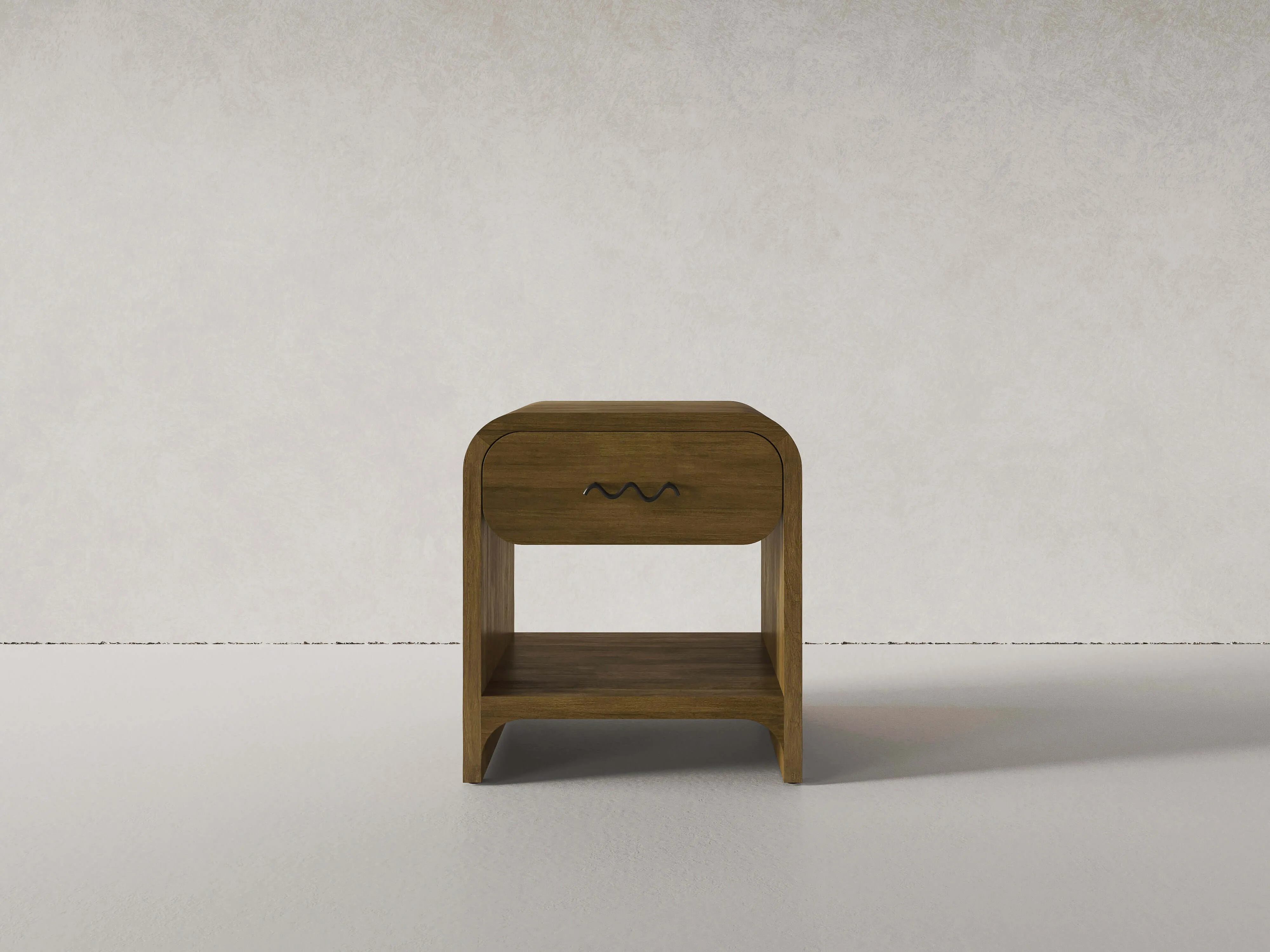 Bruno Bedside Table, Espresso