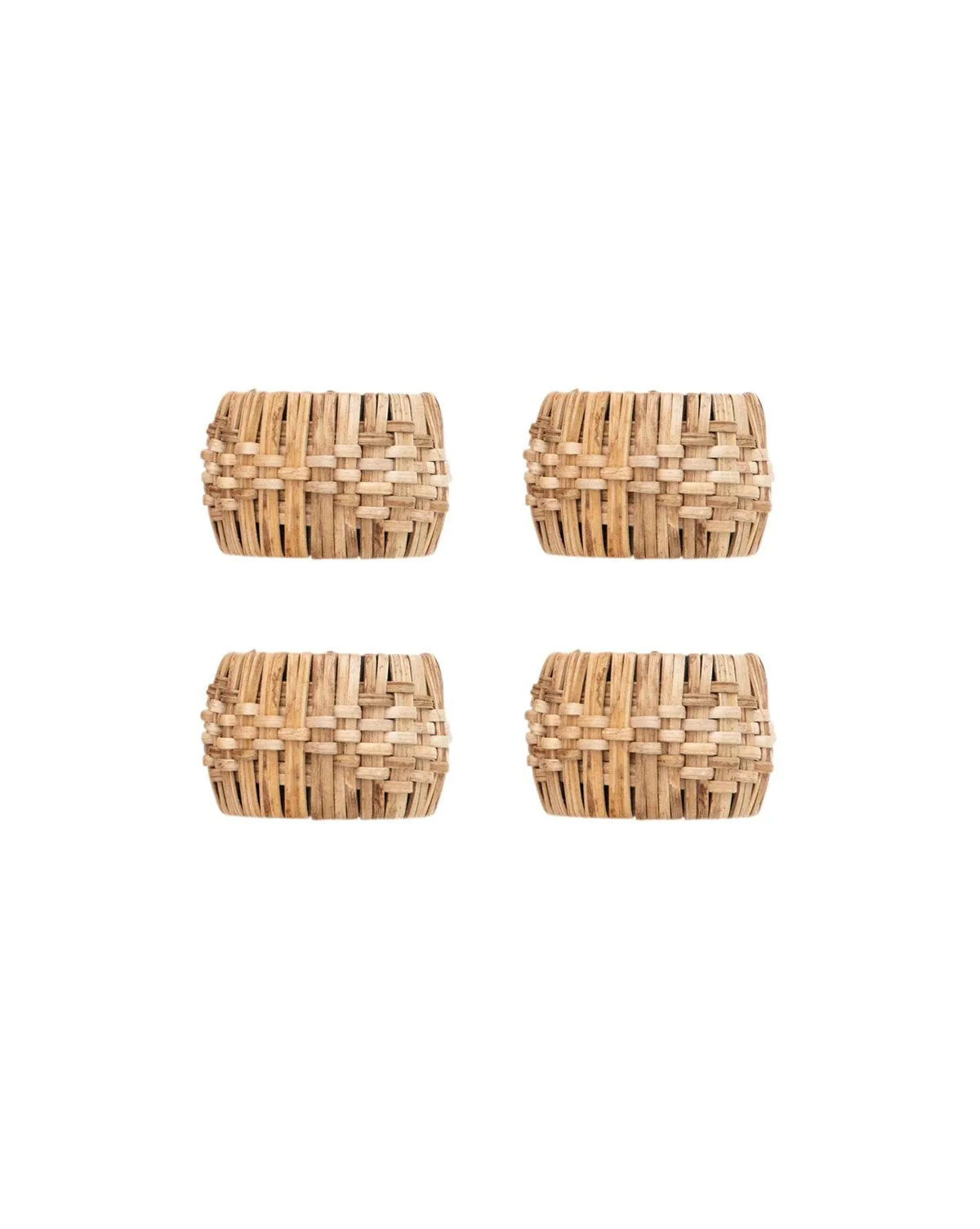 Cane Napkin Rings (Set of 4)