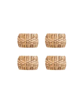 Cane Napkin Rings (Set of 4)