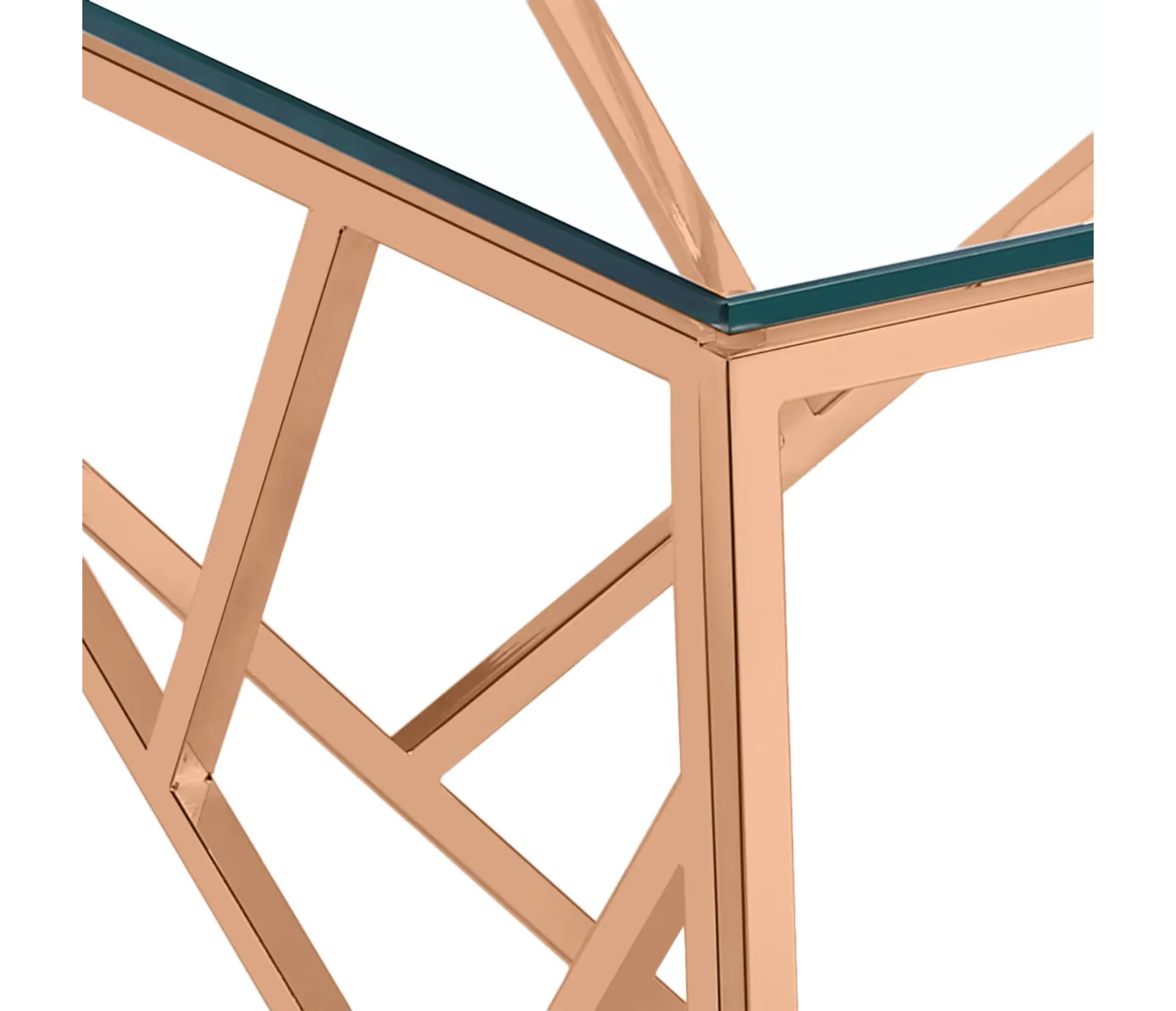 Cartier End Table - Rose Gold