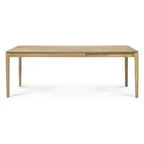 Ethnicraft Oak Bok Extendable Dining Table