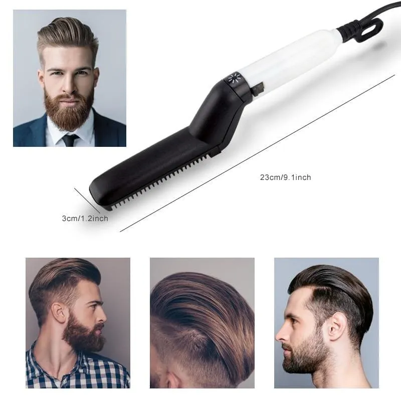 Hair And Beard Straightening Comb