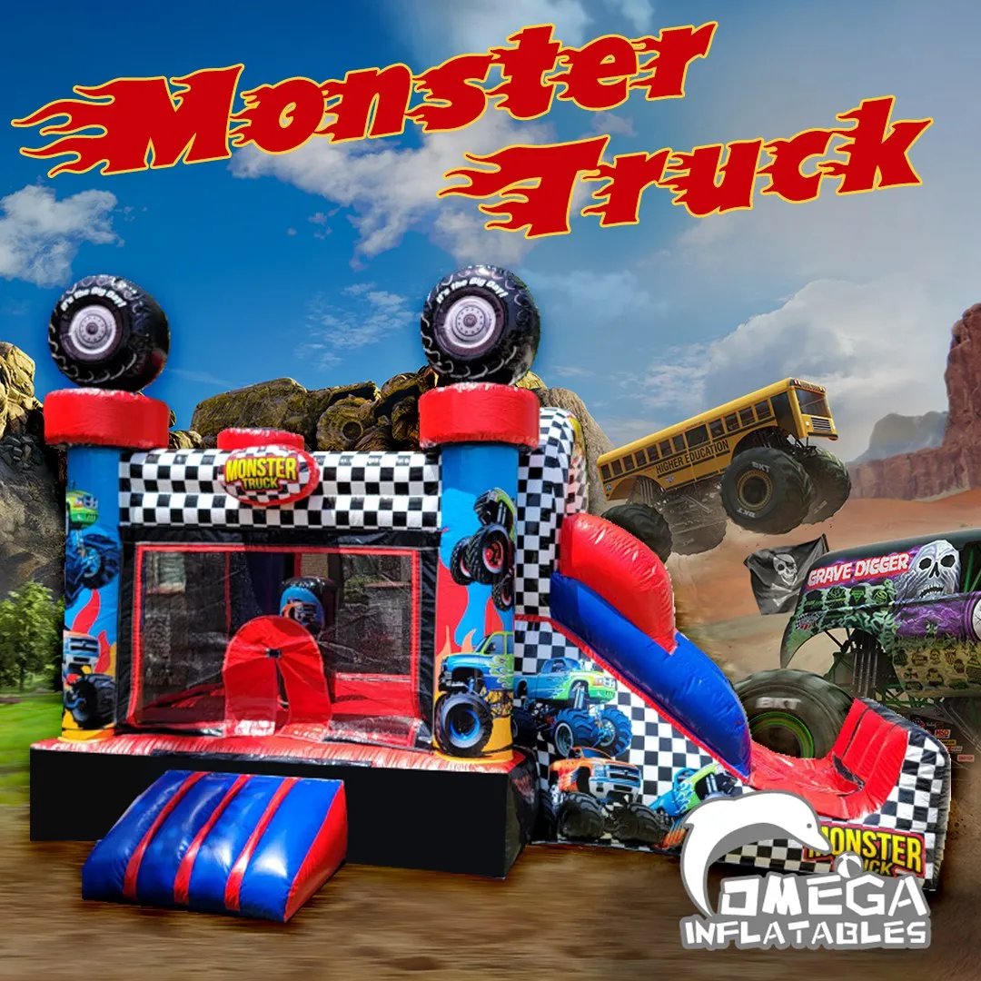 Monster Truck Inflatable Dry Combo