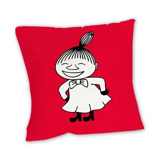 Moomin Cushion - Little My, Dark Pink