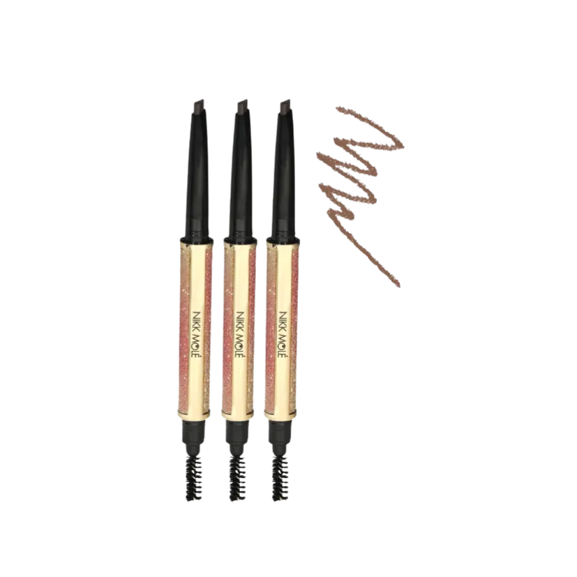 NIKK MOLÉ - Micromatic Eyebrow Pencil (Choose your shade) Wholesale 3 pack (RRP $21.95 Each)