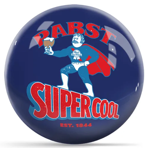 OnTheBallBowling Pabst Supercool Bowling Ball