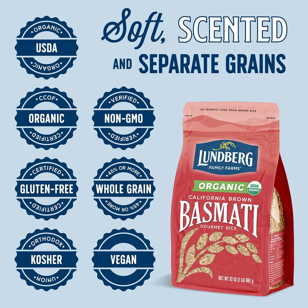 Organic Brown Basmati Rice