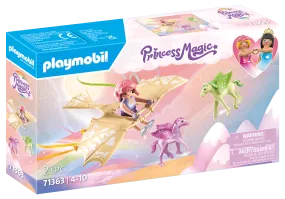 Playmobil Princess Magic: Trip with Pegasus Foals in the Clouds 71363