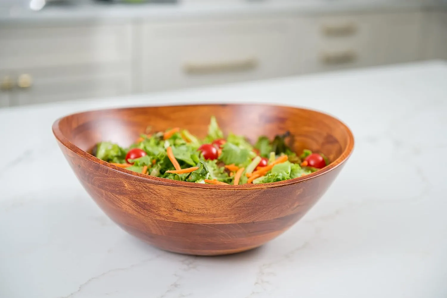 Serving Bowl for Fruits or Salads, Matte, Large, 13" x 12.5" x 5", Single Bowl