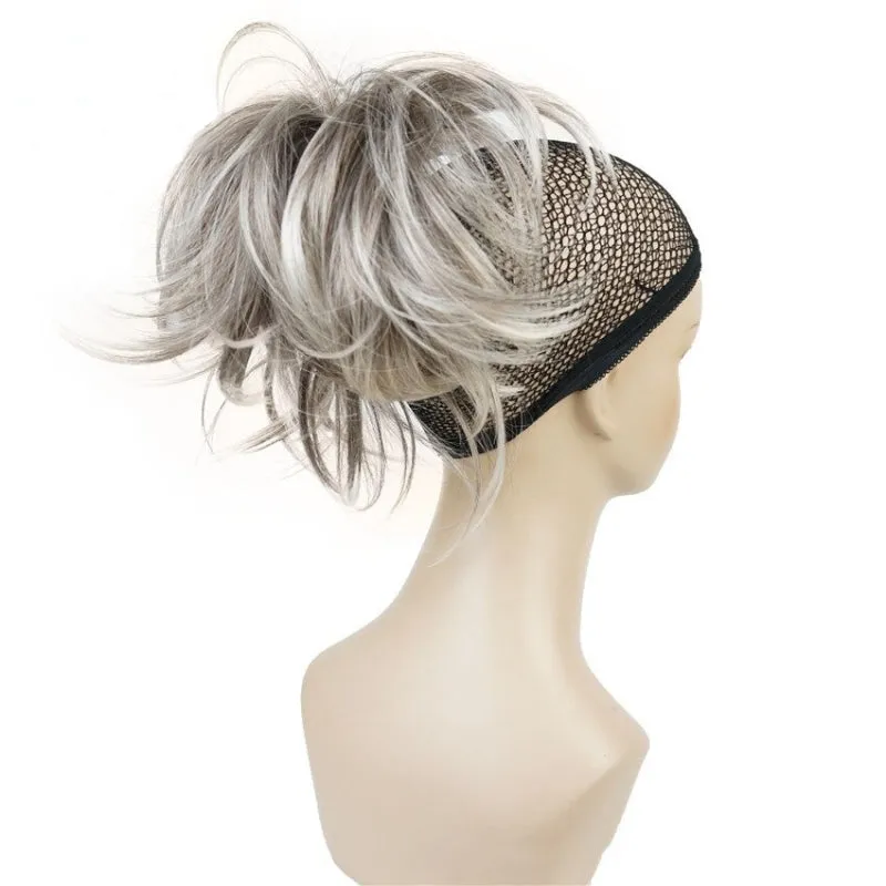 Short Natural Wave Ponytail Extension with Claw Clip Hairpiece