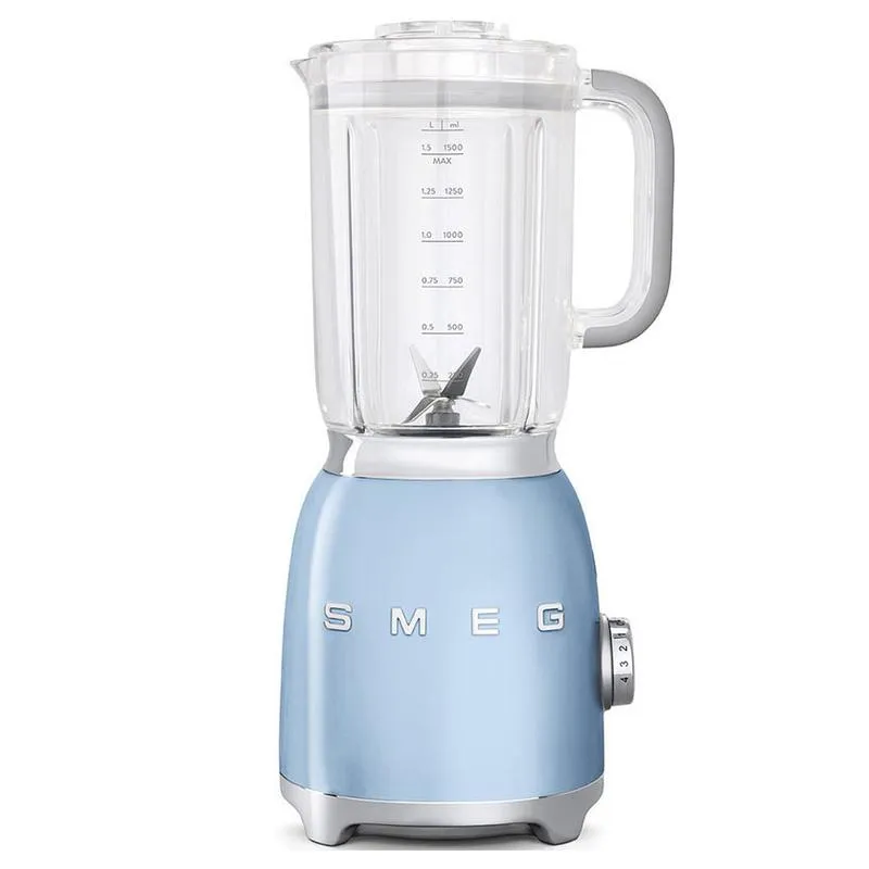 SMEG BLF01PBUK Blender 50s Retro Style Pastel Blue